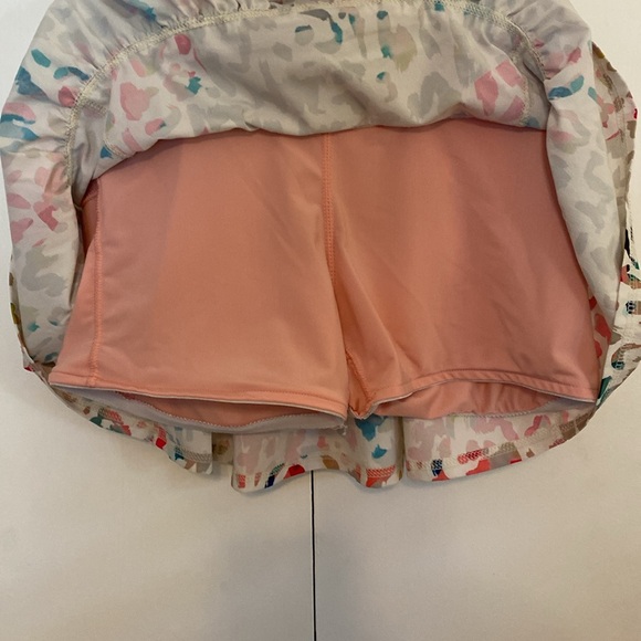 Colorful Patterned Women's Skort - Picture 4 of 4